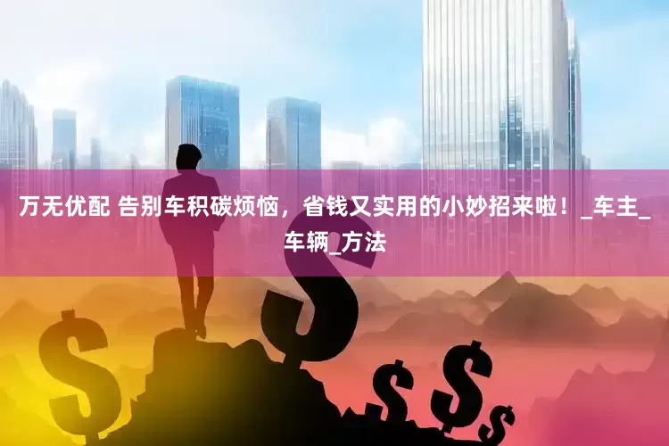 万无优配 告别车积碳烦恼，省钱又实用的小妙招来啦！_车主_车辆_方法